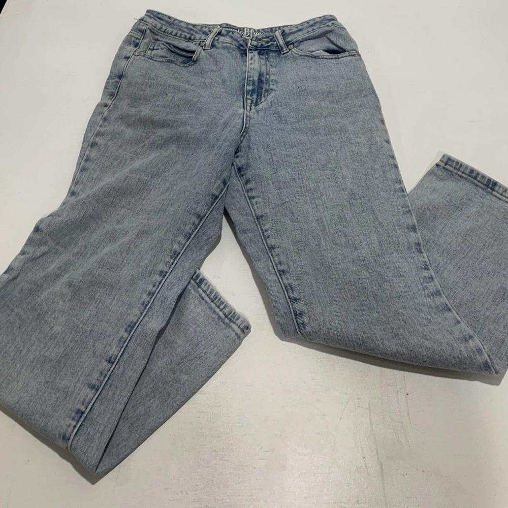 Organic Blue Women's Jeans Blue Above Ankles Size 26